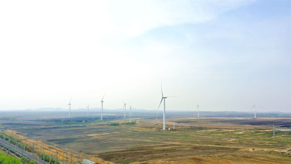 遼寧單體最大陸上風電全容量并網發電