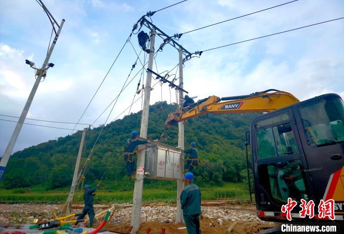 河北石家莊受強(qiáng)降雨影響用戶全部恢復(fù)供電