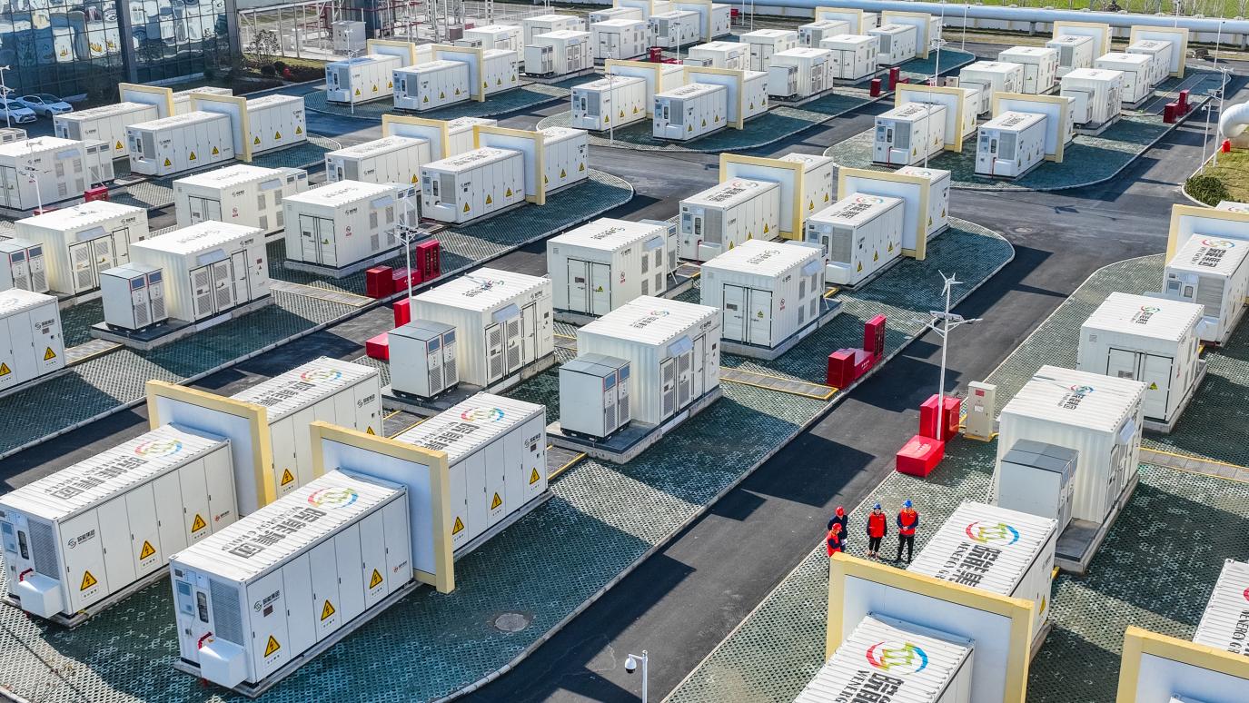 淮北烈山储能电站。