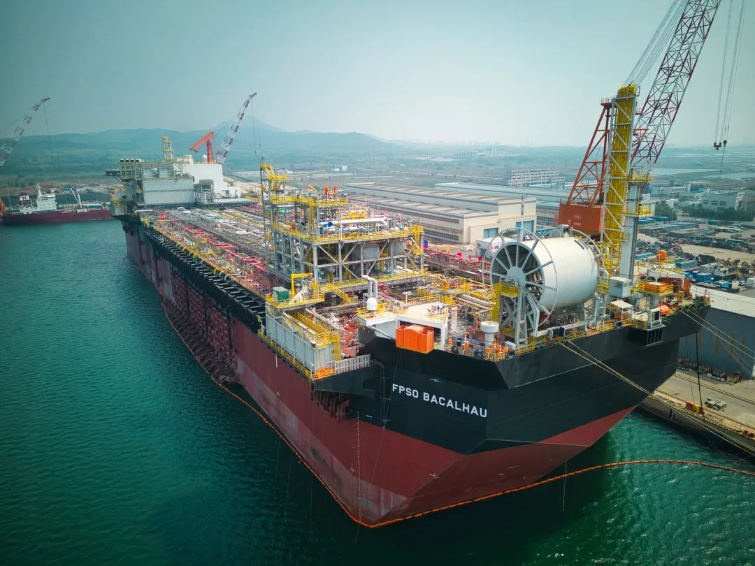 巴西“最大”FPSO 連接作業(yè)即將結(jié)束，巴西石油公司即將開采出第一批石油