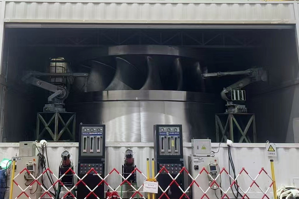 刘家峡水电厂：1号机组整机改造关键工序稳步推进 (1).jpg